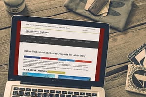 Italian real estate website"