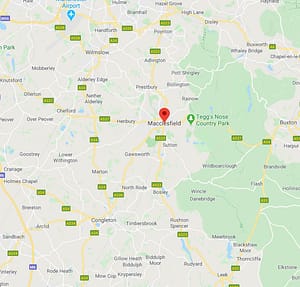 Macclesfield map